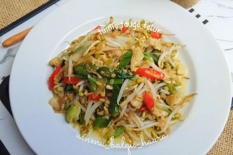 Resep Tumis Tauge Telur: Sajian Bergizi dan Mudah Dibuat