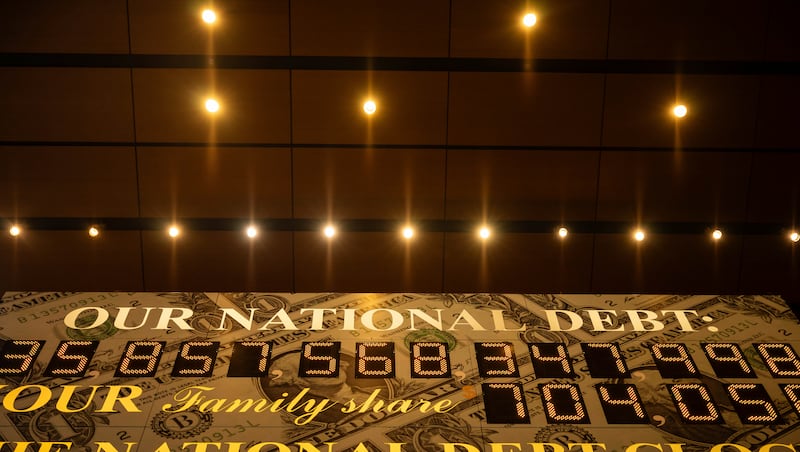 The national debt hit $38 trillion, and it’s just speeding up