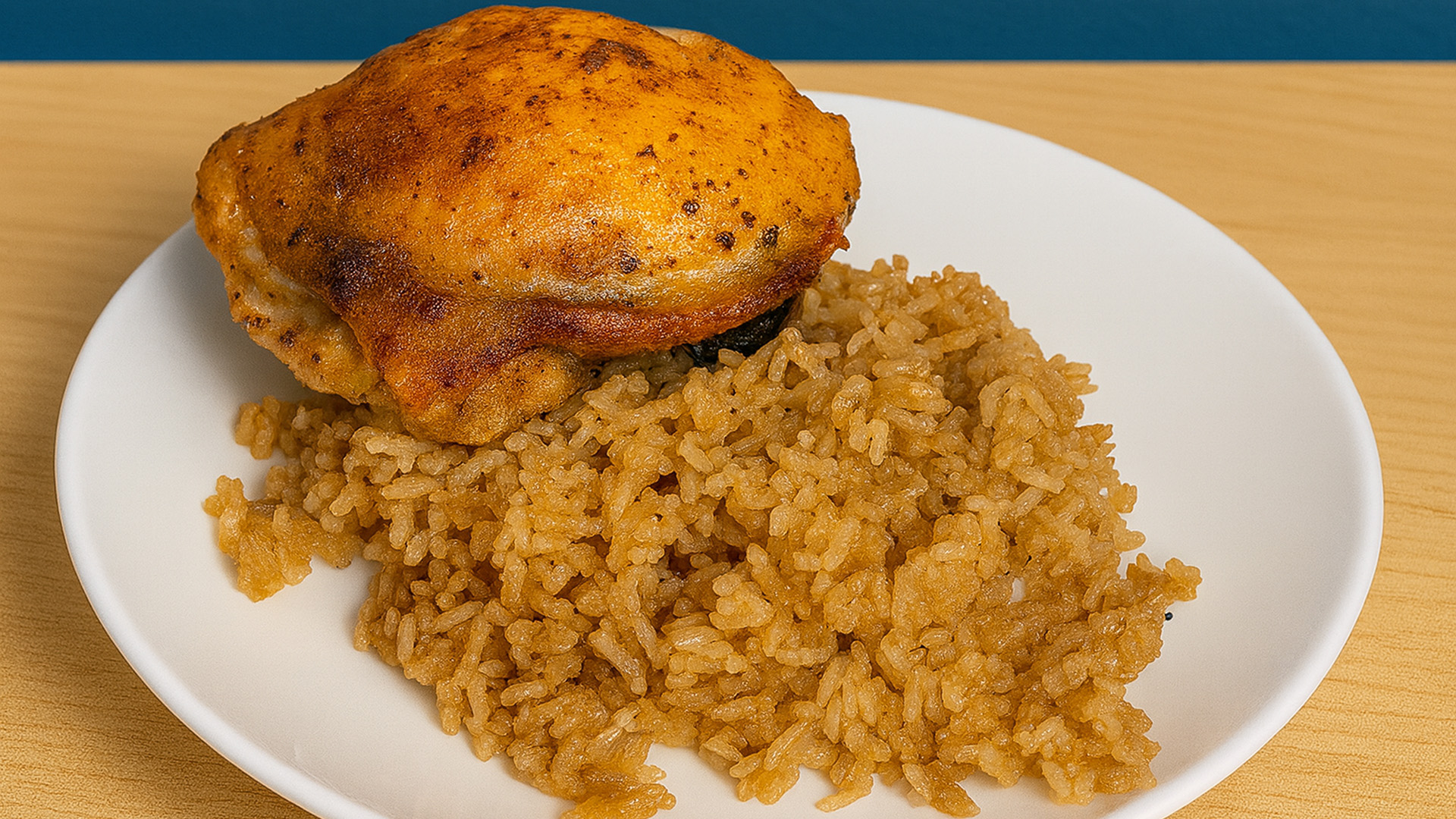 How to Make Baked Chicken with Rice