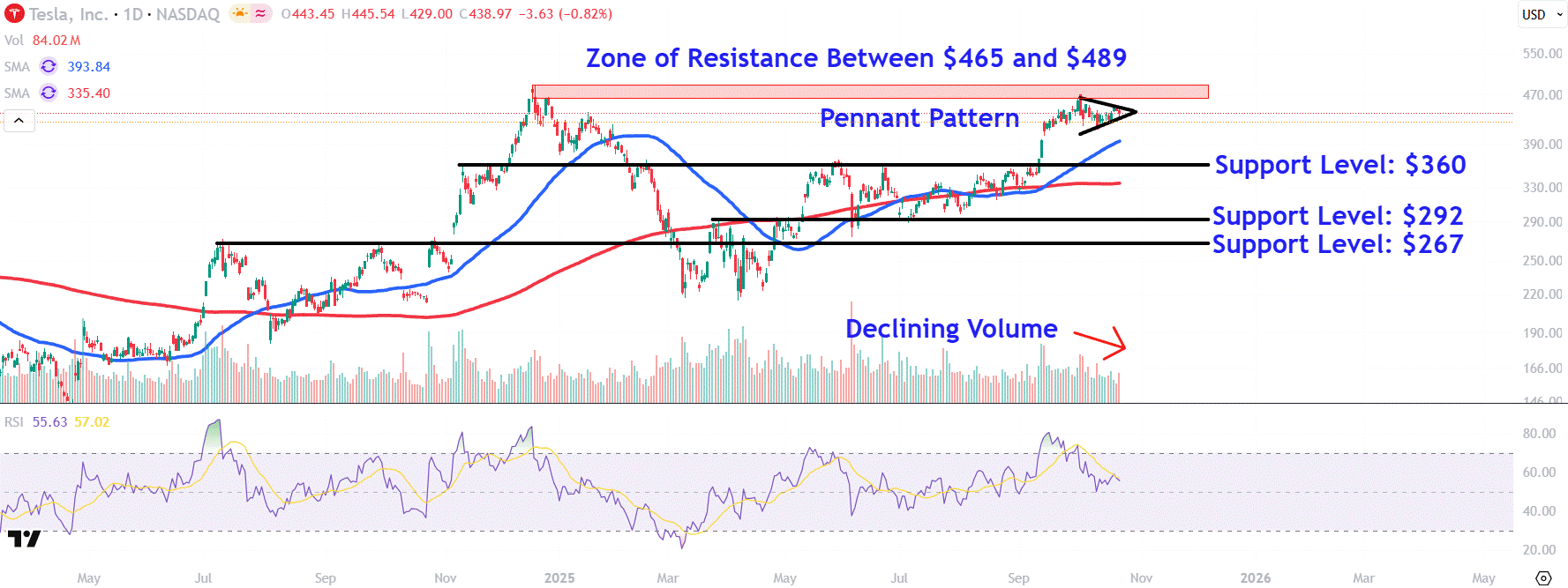 Watch These Tesla Price Levels as Stock Skids After Earnings Miss