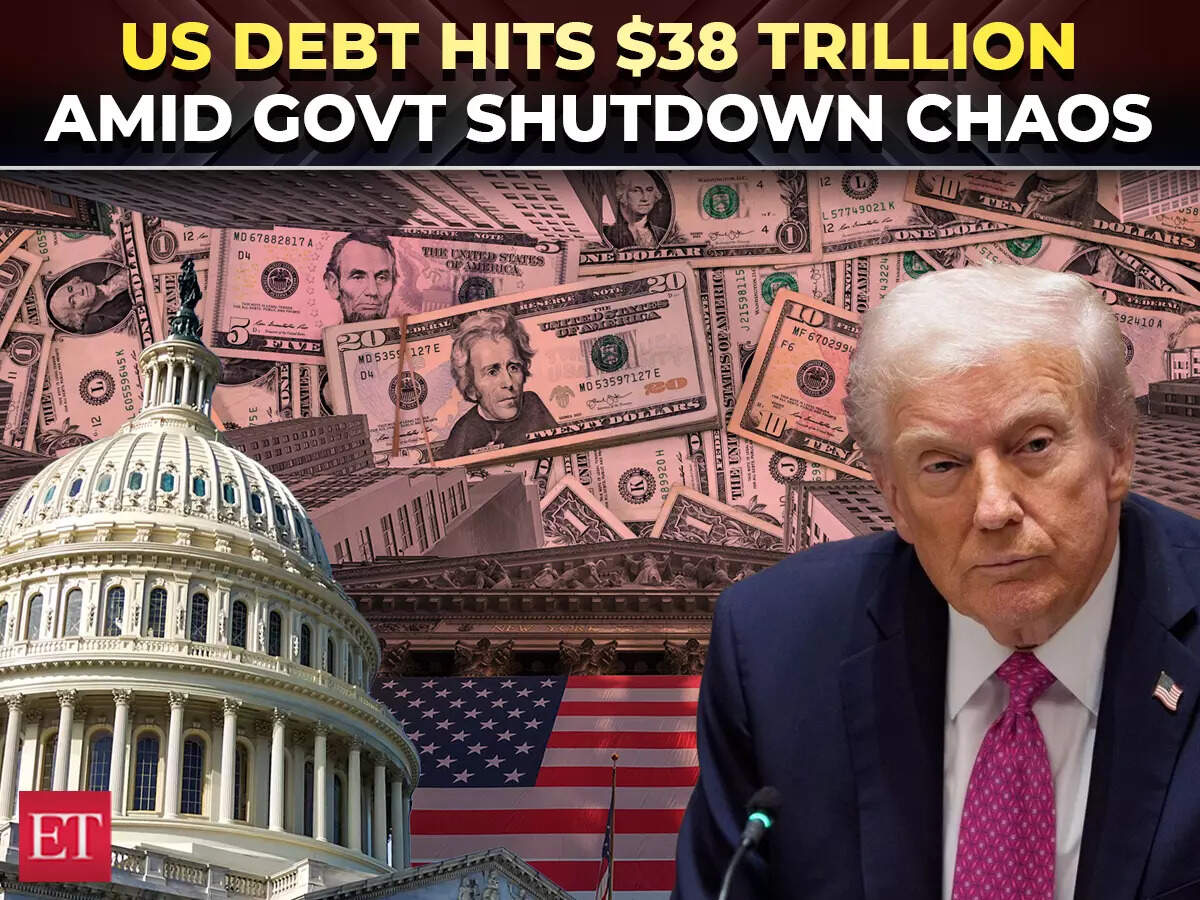 US national debt hits record high, soars to 38 trillion amid govt