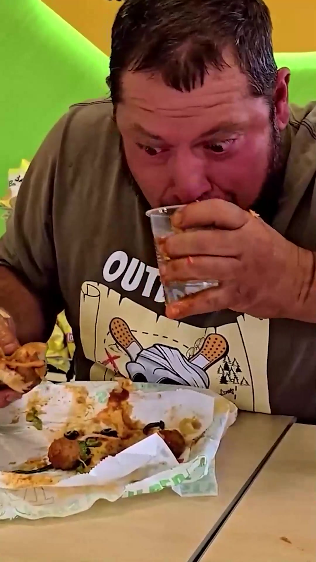 I Ate a Subway Sandwich Faster Than They Could Make One!