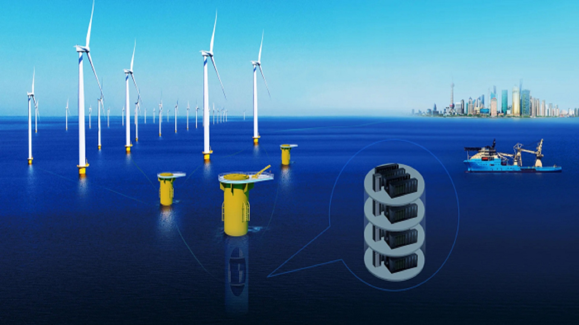 World’s first underwater data center fueled by wind power completed in ...