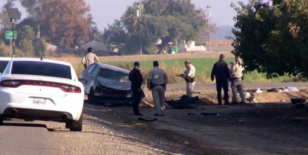 1 dead after 2-vehicle crash near Woodland, CHP says
