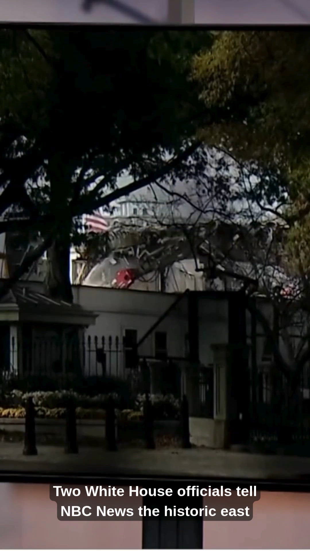 White House East Wing demolished as Trump moves forward with ballroom ...