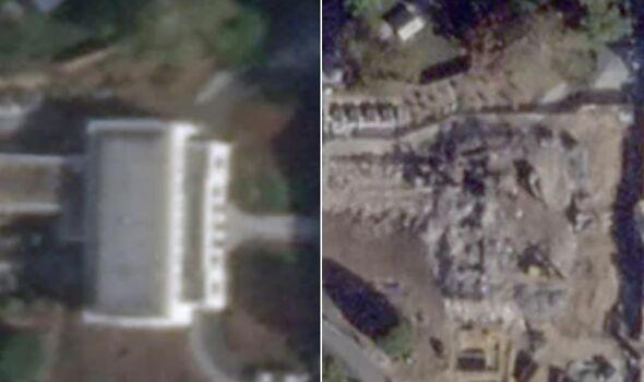 White House satellite images lay absolute destruction of East Wing bare
