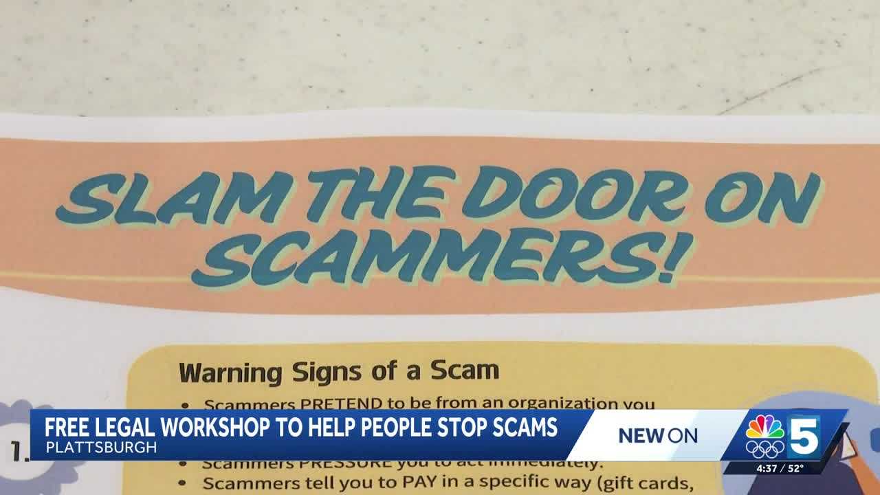 Organization holds legal seminar to help Plattsburgh residents combat scams