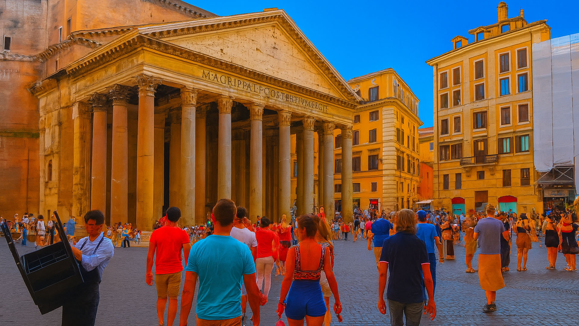 Rome Unfiltered – Walking Tour Through Italy’s Timeless Streets (4K)