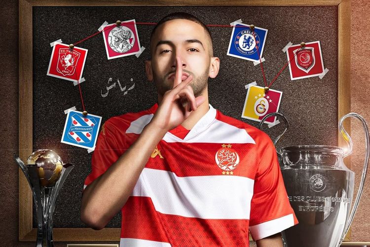 Resmi! Hakim Ziyech Kembali ke Maroko, Bergabung dengan Wydad Casablanca Setelah Tinggalkan Al-Duhai