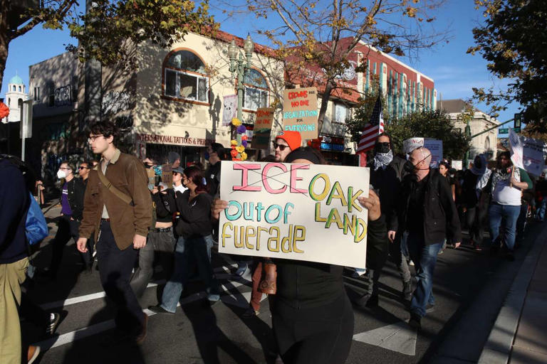 Bay Area protesters were ready. But billionaires got to Trump first