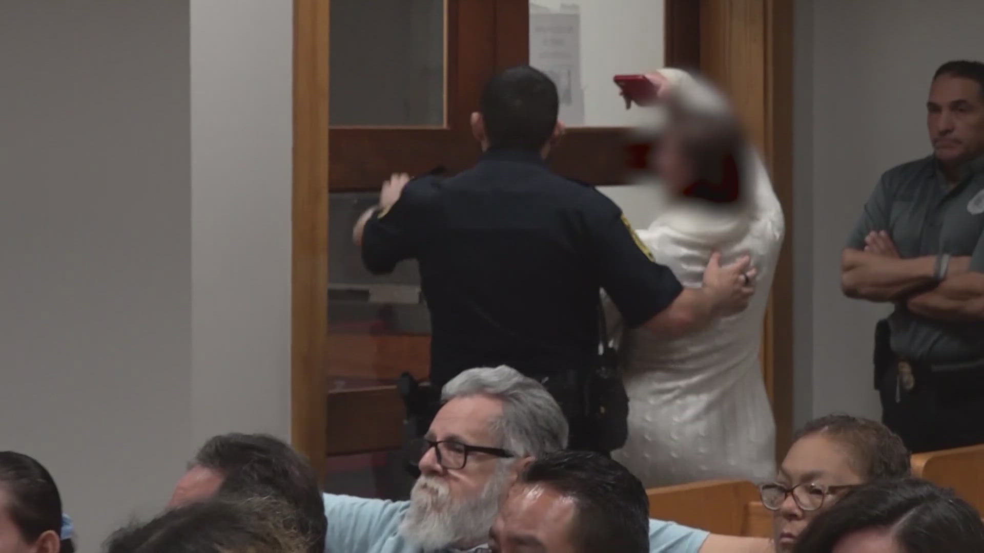 Mother arrested for disturbance in San Antonio courtroom