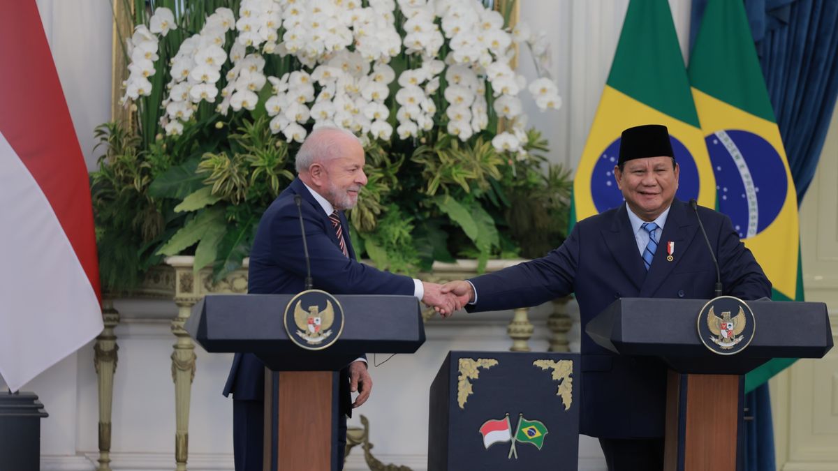 Jika Ibu Negara Mengizinkan, Kita Rayakan Malam Ini, Canda Prabowo Soal Ultah Bersama Lula