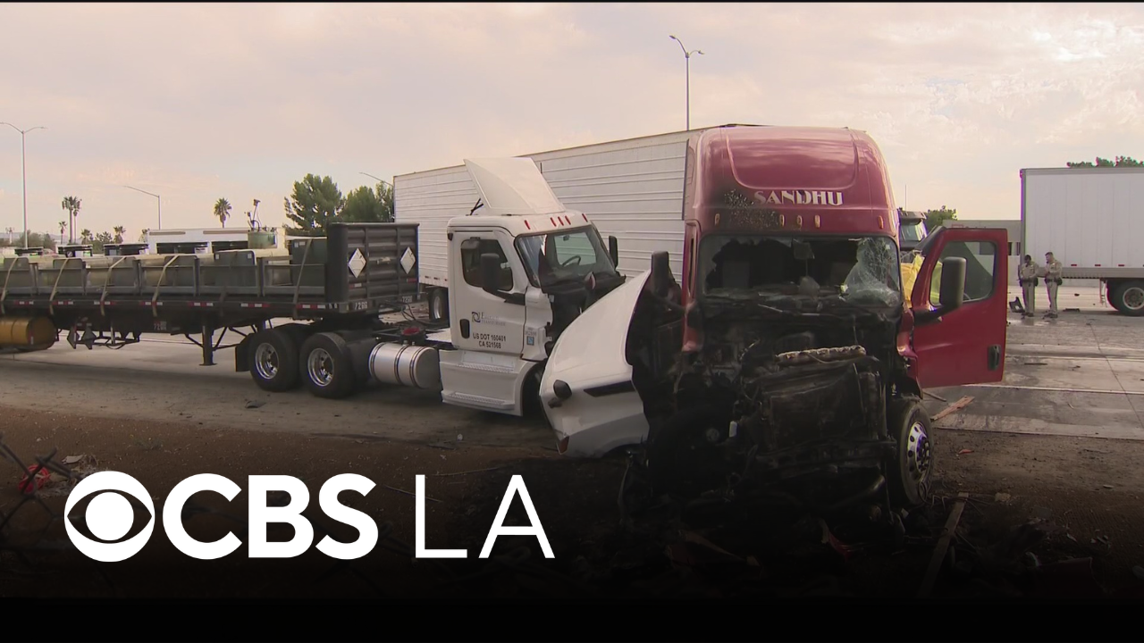 Semi-truck driver arrested for deadly crash on 10 Freeway in Ontario