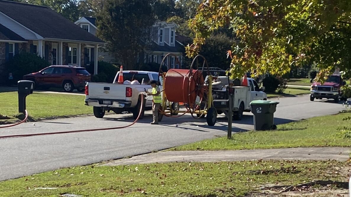 Fiber optic company pauses work after repeated water line strikes in ...