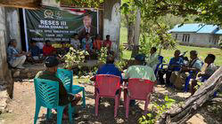 Reses DPRD di Fatulotu dan Debululik, Engel Talok Serap Aspirasi dan Bagi Bantuan