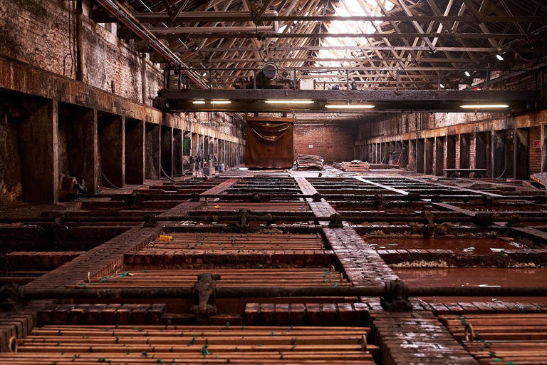 The new face of British leather