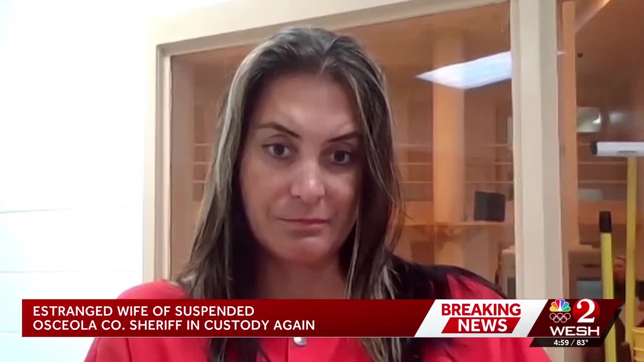 New charge announced for estranged wife of suspended Osceola Sheriff ...