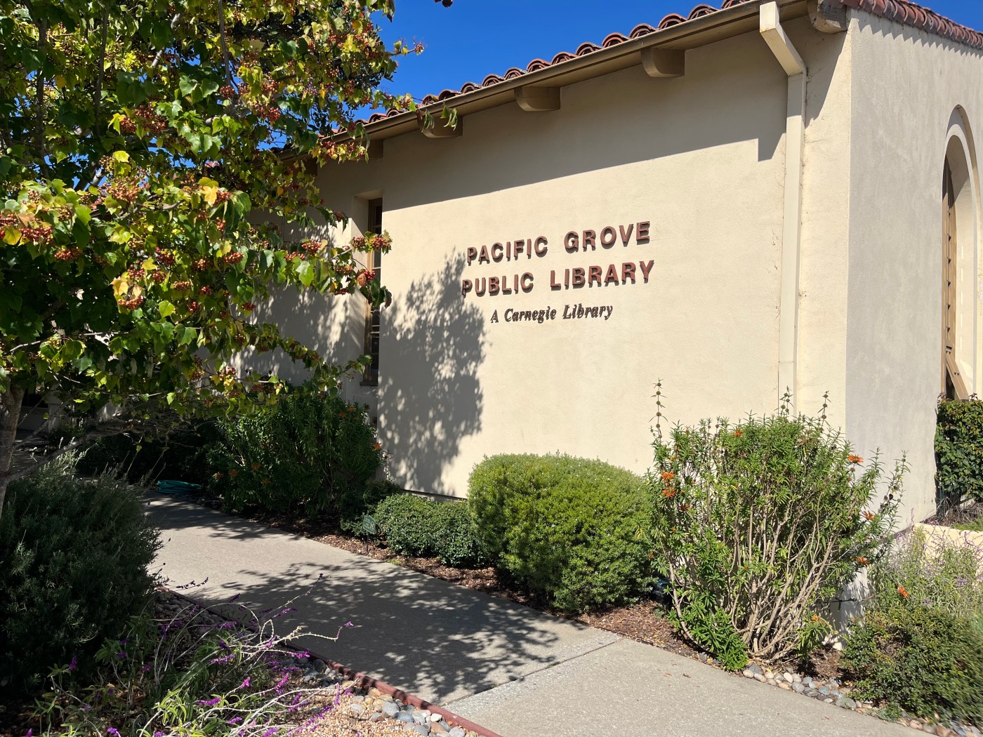 Pacific Grove Library among Carnegie Libraries awarded $10,000 gift