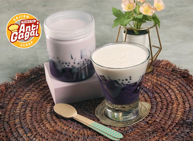 Resep Sago Ubi Ungu, Rasa Manis Lebih Nikmat Saat Dingin