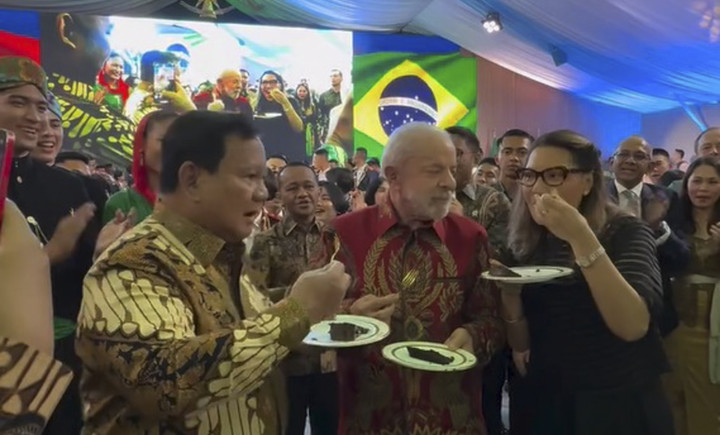 Ulang Tahun Lula dan Prabowo Rayakan Bersama di Gala Dinner
