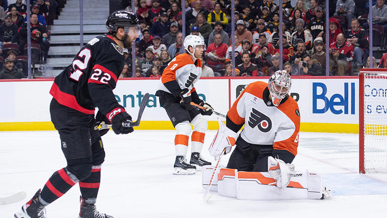 Vladar does his job again, but familiar faces hand Flyers loss