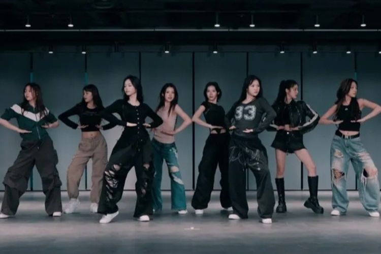 Hearts2Hearts Tampilkan Kekompakan dalam Latihan Tari Lagu FOCUS