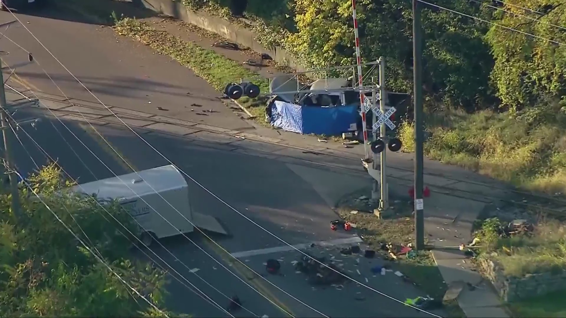 1 killed, 2 injured after train collides with pickup in Elgin - WGN ...