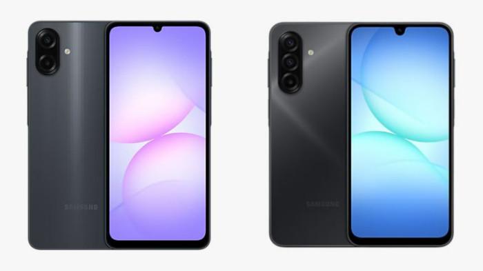 Perbandingan Spesifikasi dan Harga Samsung Galaxy A07 vs A17