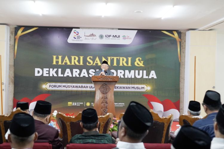 Resmikan Formula Santri, Ma