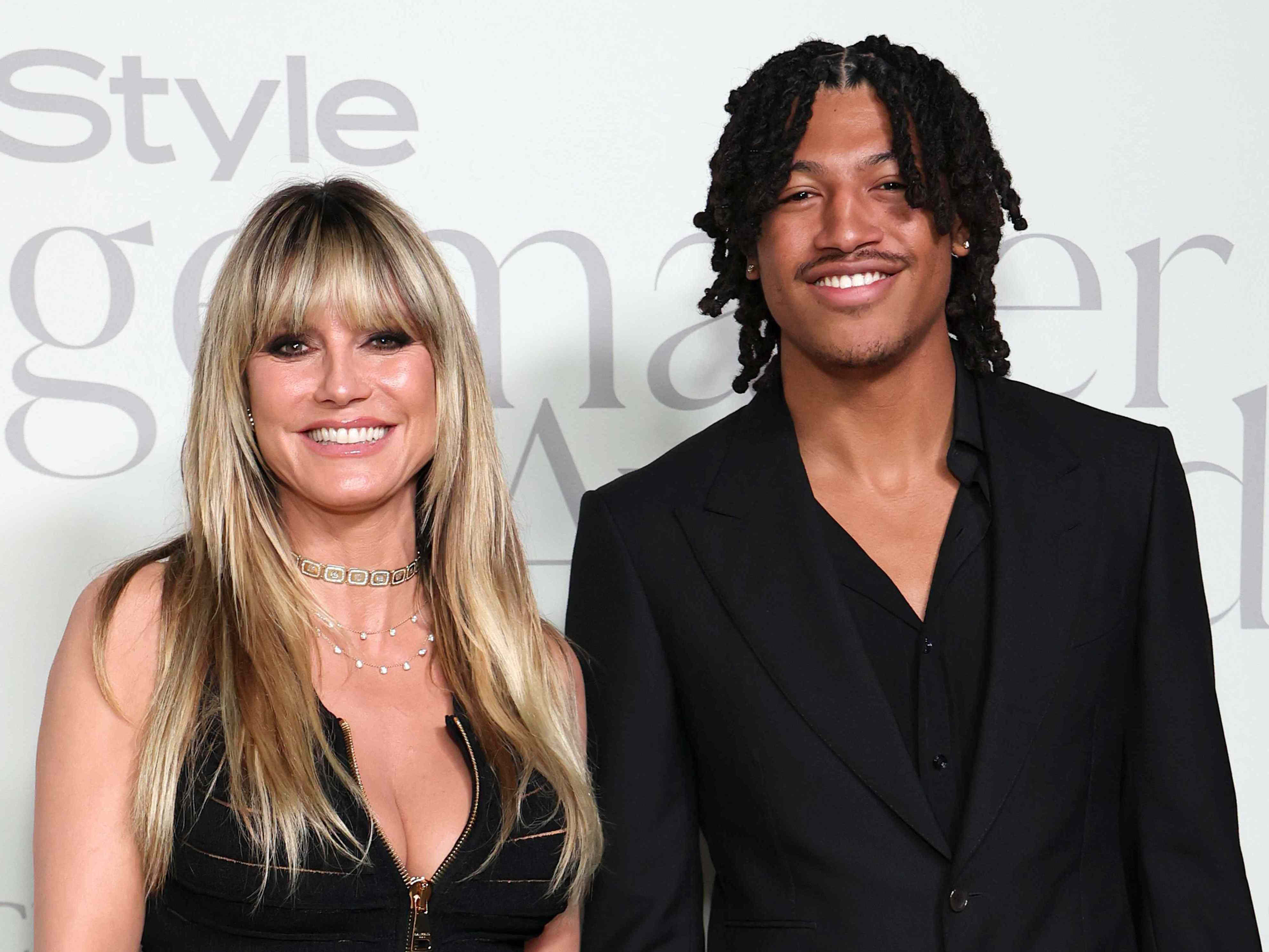 Getty Images Heidi Klum and her son at the 2025 InStyle Imagemaker Awards in Los Angeles