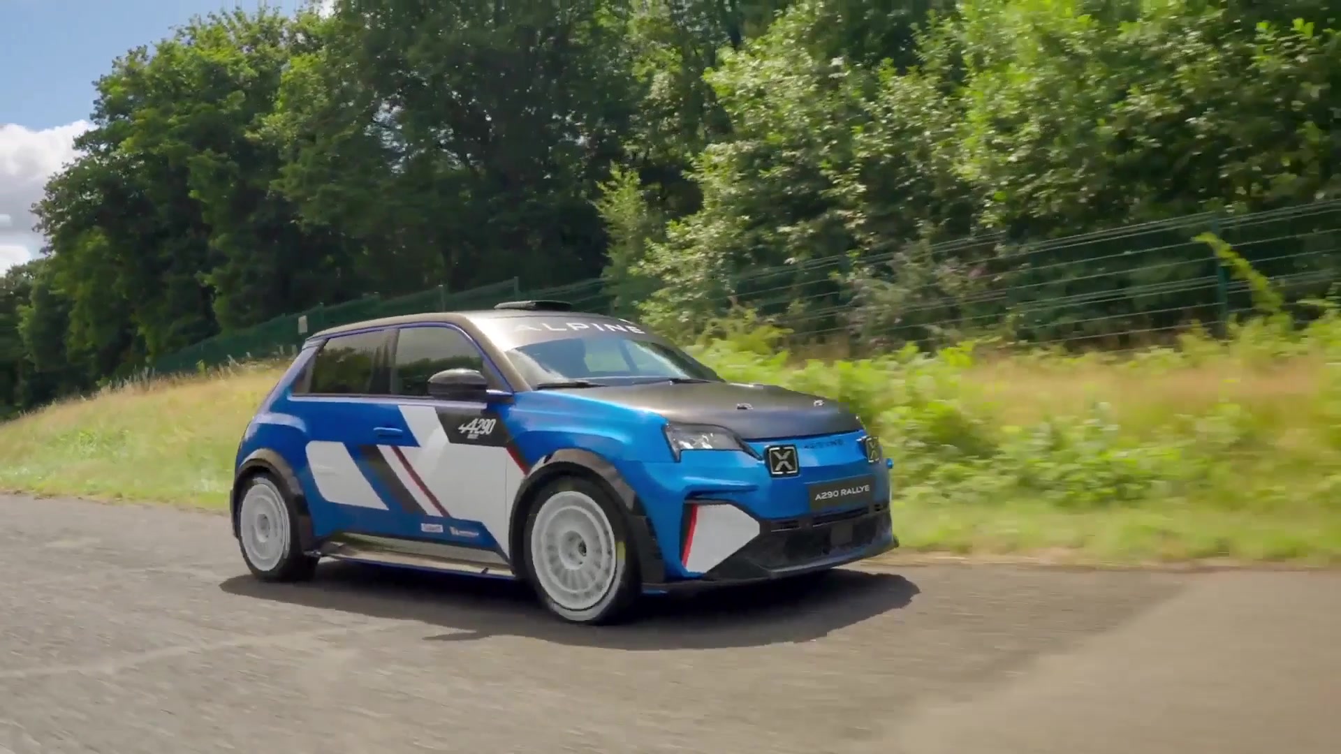 Alpine A290 Rallye - Driving Video