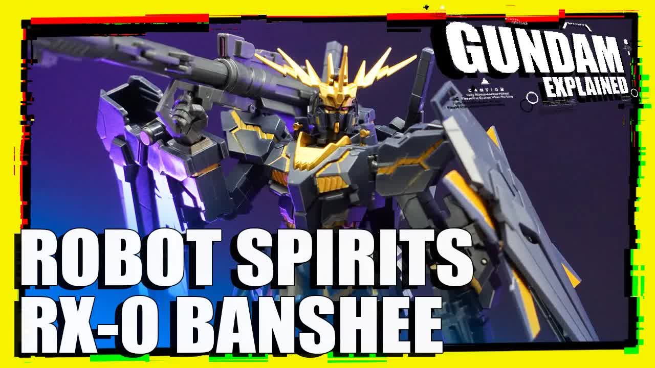 Robot Spirits RX-0 Banshee review [Gundam action figure]