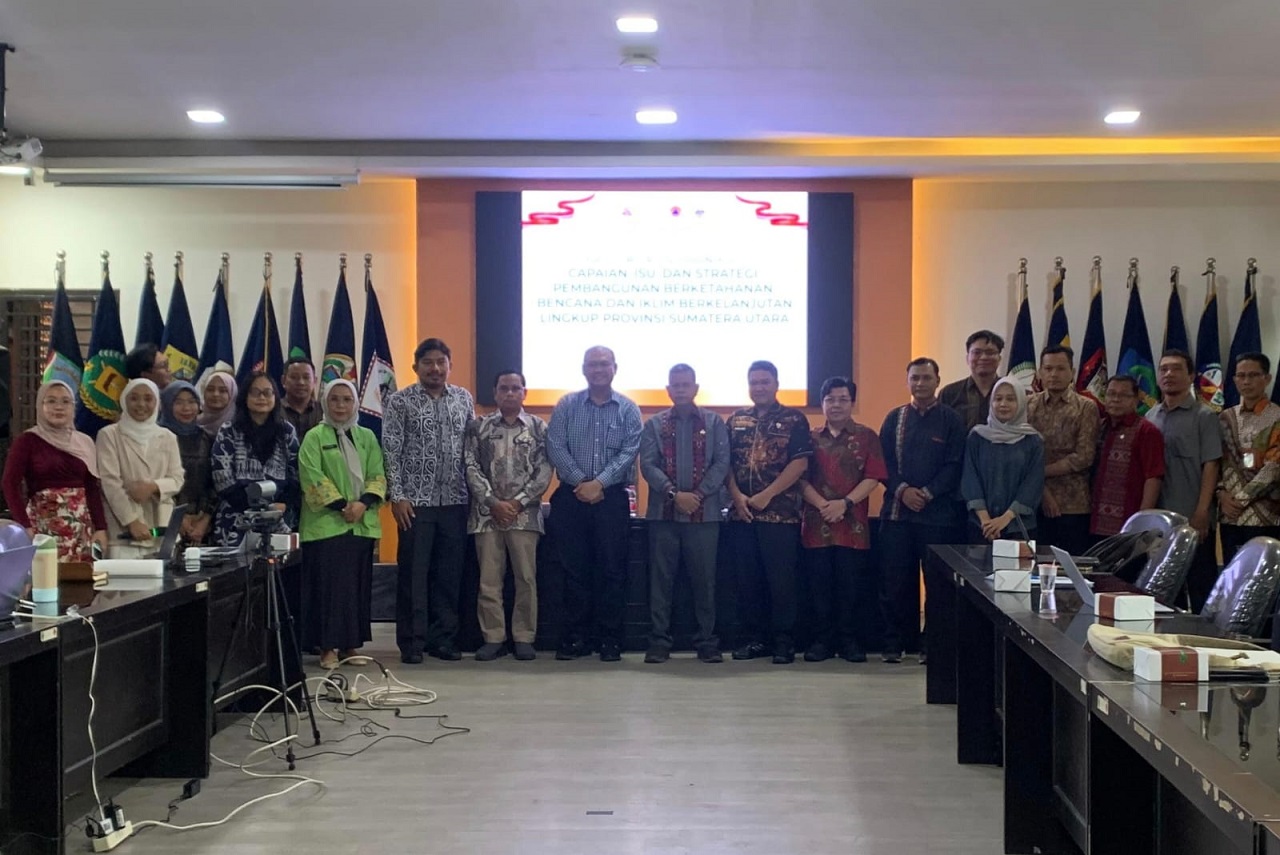 Puska PIMB Fahutan USU Jadi Narasumber FGD Bantu Susun White Paper Kebijakan Ketahanan Bencana 2045