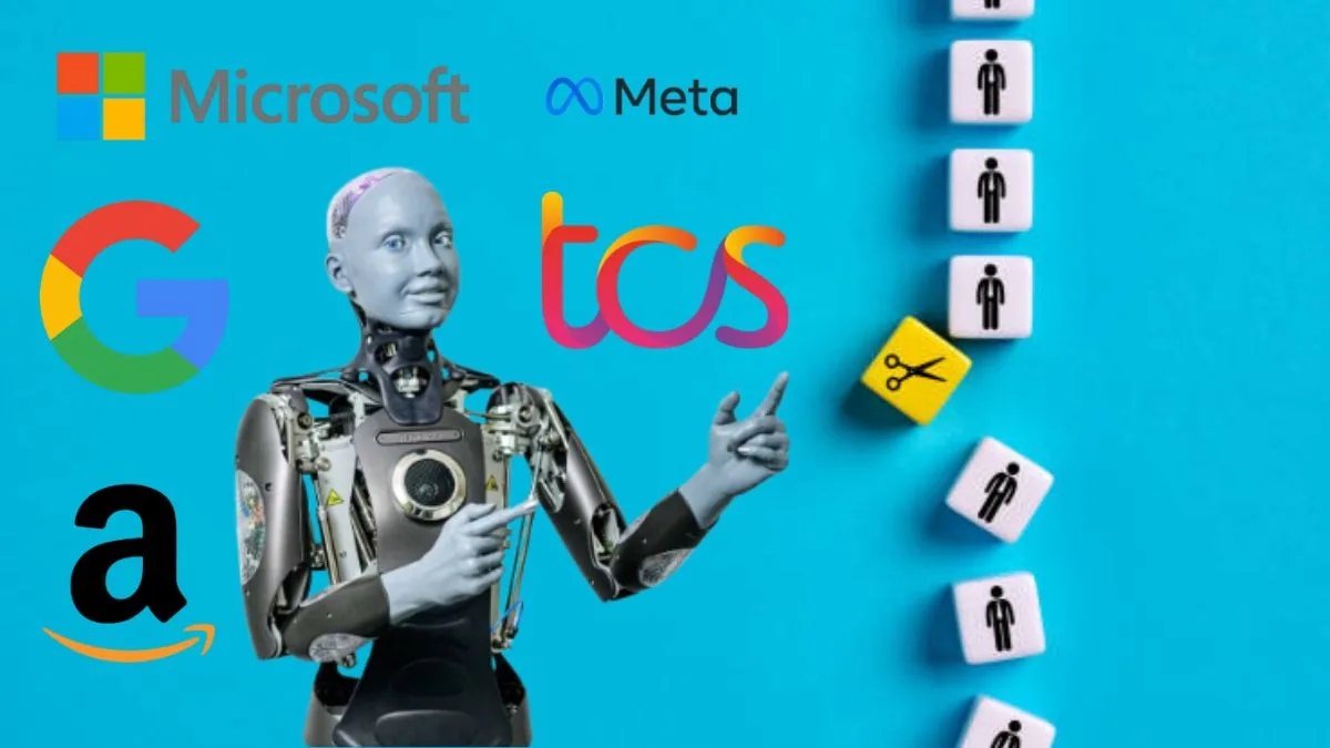 Robots Replace Humans Amazon Meta TCS Microsoft Announce Massive