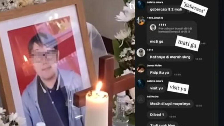 VIRAL TIMOTHY DIBULLY: Tangkapan layar isi chat calon dokter yang meledek kematian Timothy Anugerah. Sosok tiga calon dokter itu pun tengah jadi sorotan. Ketiganya belum minta maaf dan kini malah diisukan kabur. (kolase Twitter)