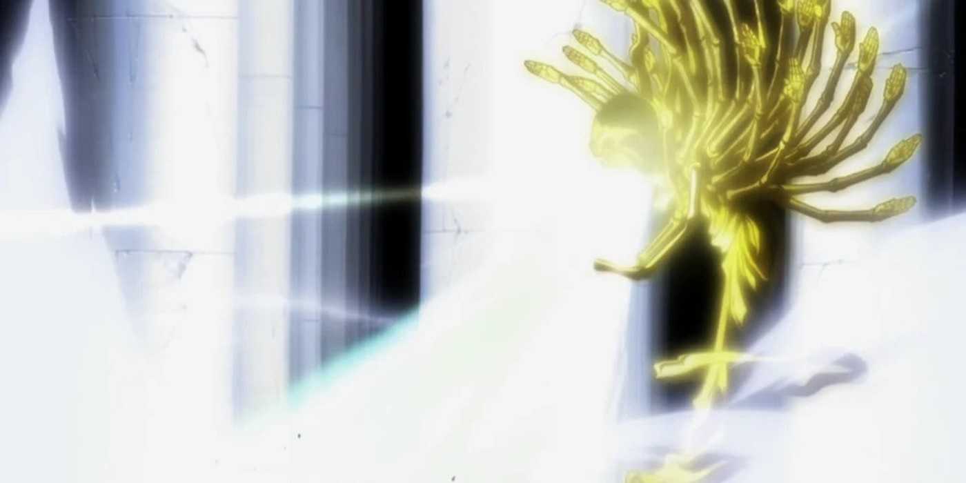 Isaac Netero using zero hand.