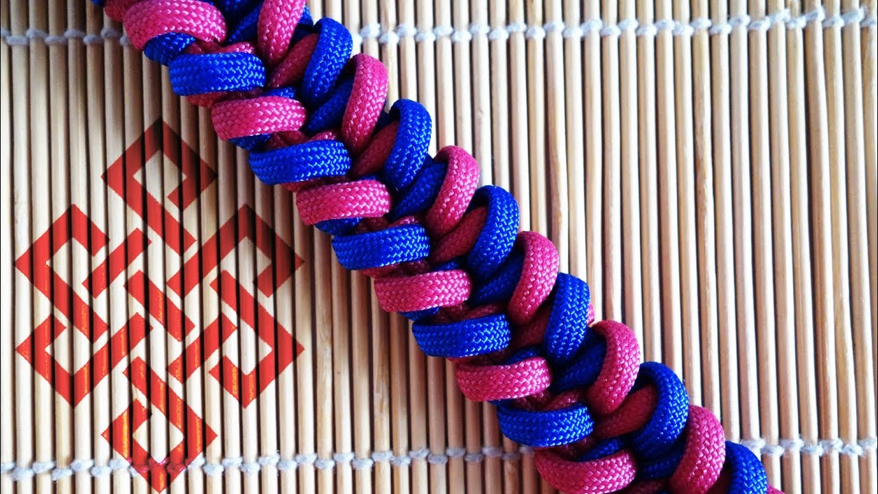How to make an alternating jaw bone paracord bracelet – step-by-step ...