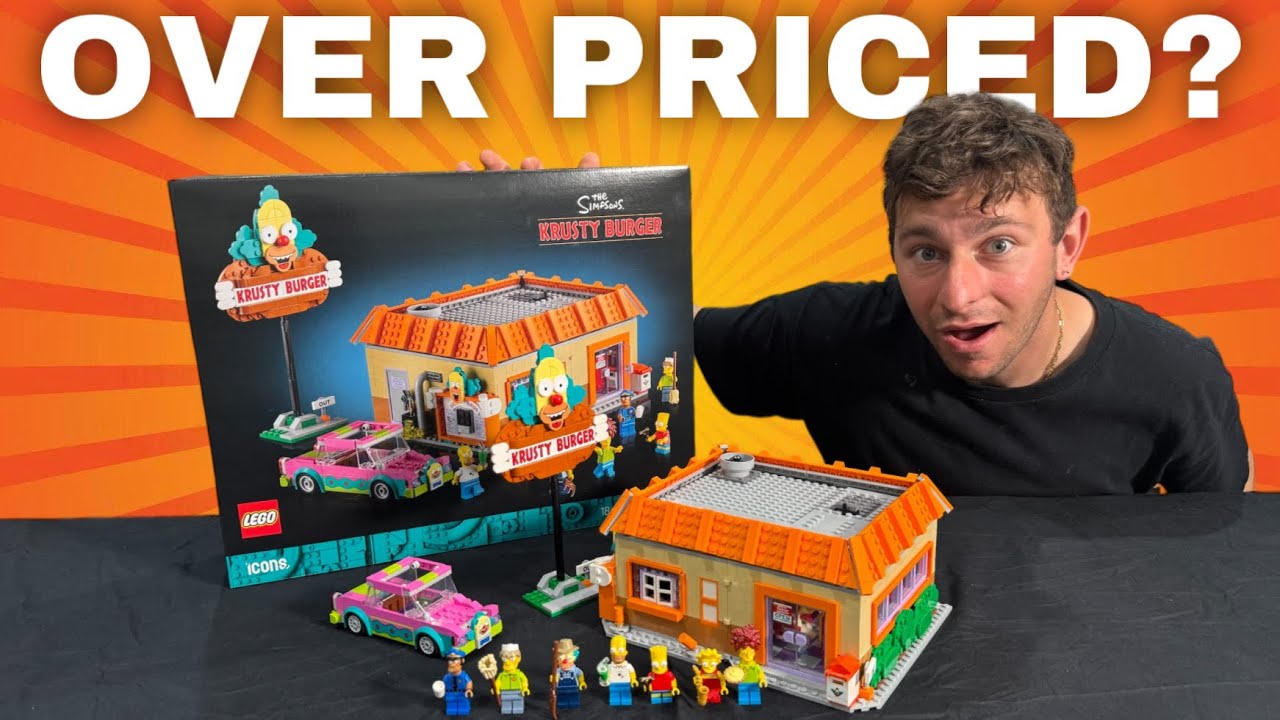 LEGO Simpsons Returns! What Makes the New Krusty Burger Special