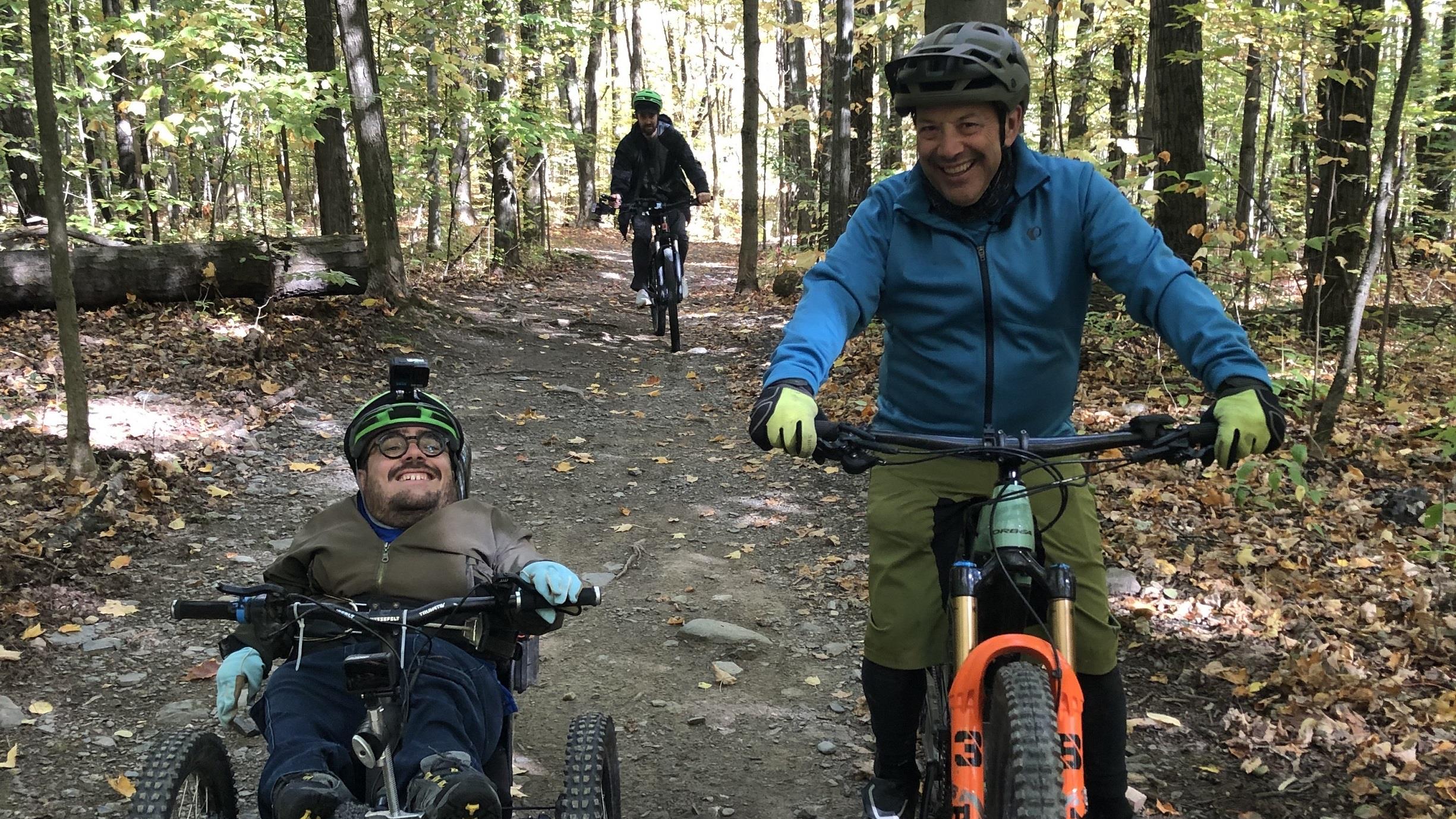 Ma virée à vélo à Bromont
