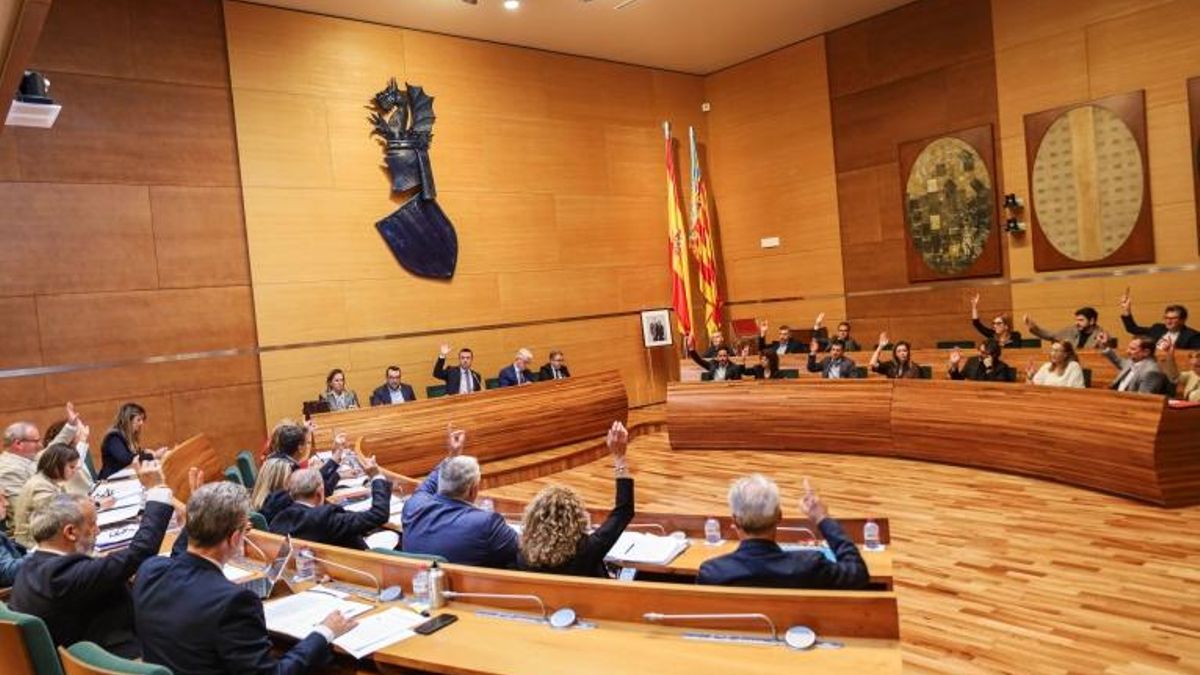 Ens Uneix se aparta de PP y Vox en una moción en la Diputación para ...