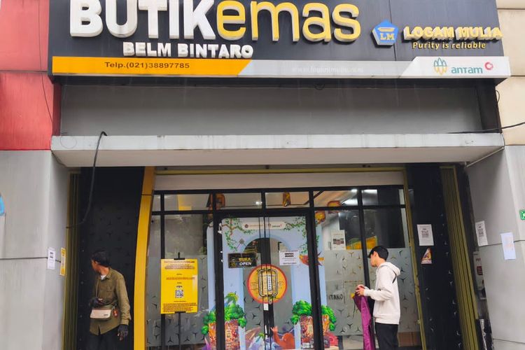 Emas Jadi Incaran di Butik Bintaro