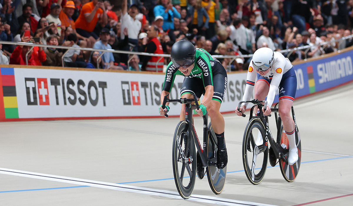 Triumphant Lara Gillespie secures gold medal for Ireland at Track World Triumphant Lara Gillespie secures gold medal for Ireland at Track World