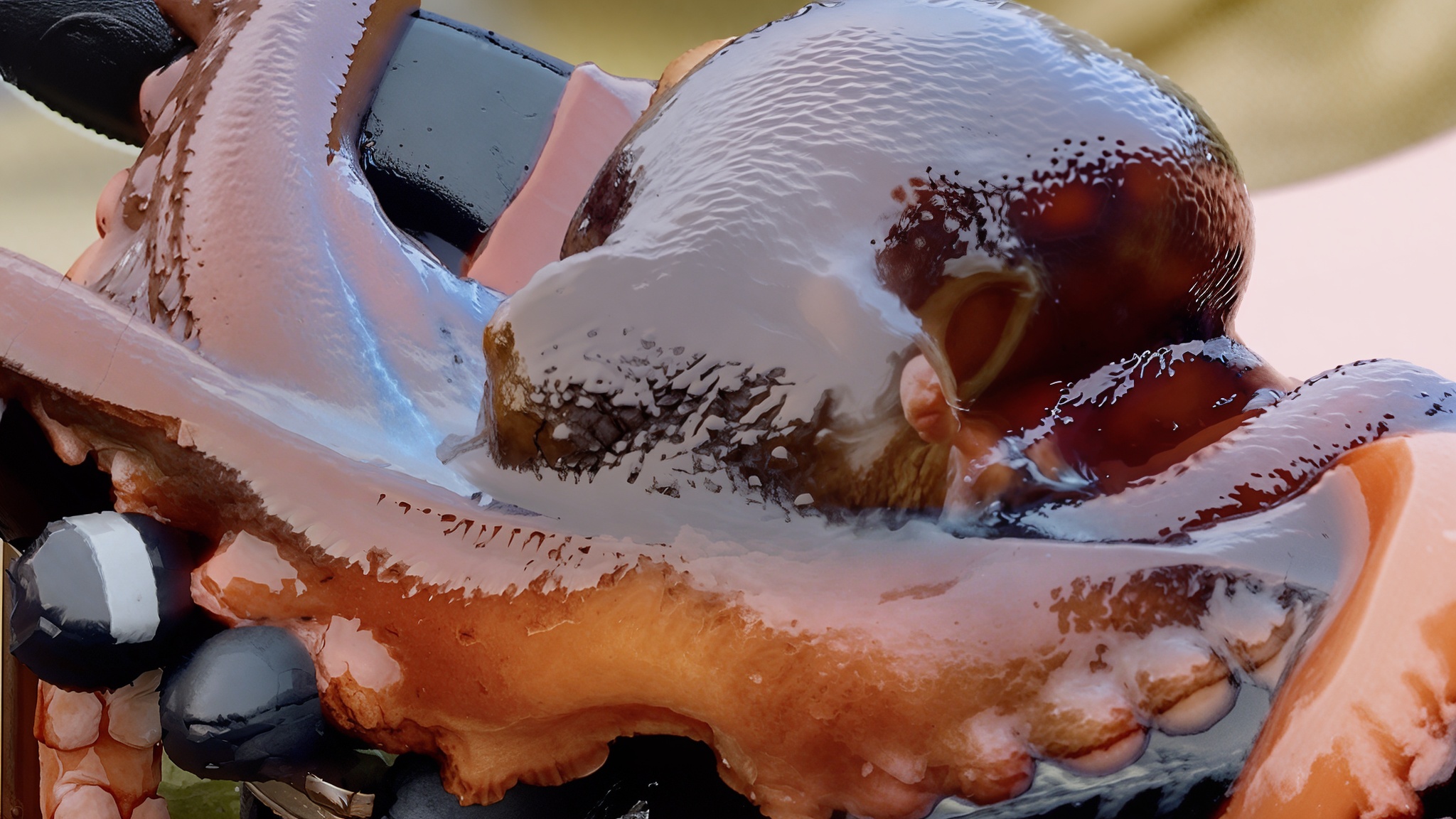 Catching a Giant Octopus with My Bare Hands
