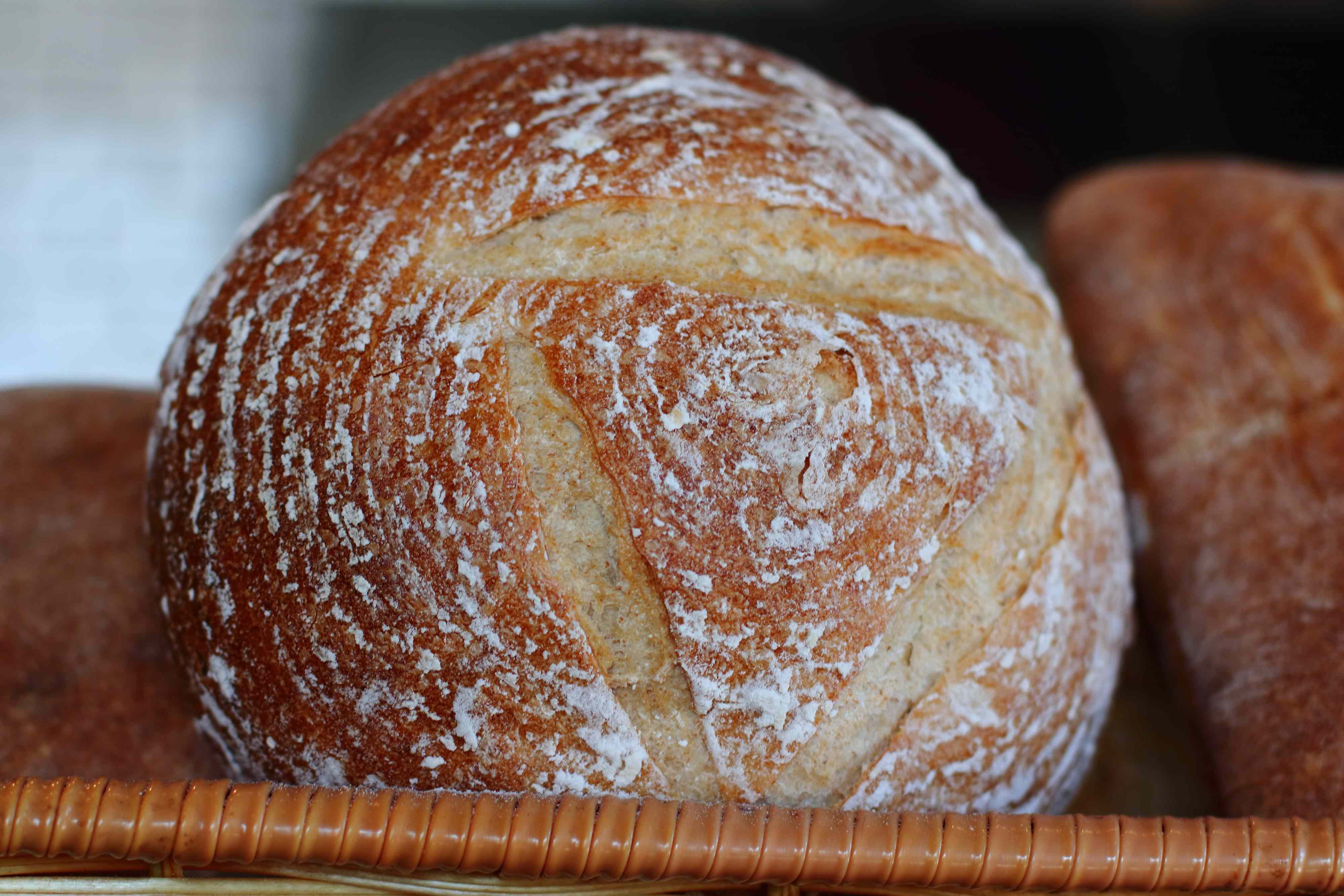 Sourdough bread offers unique health benefits because of the fermentation process.