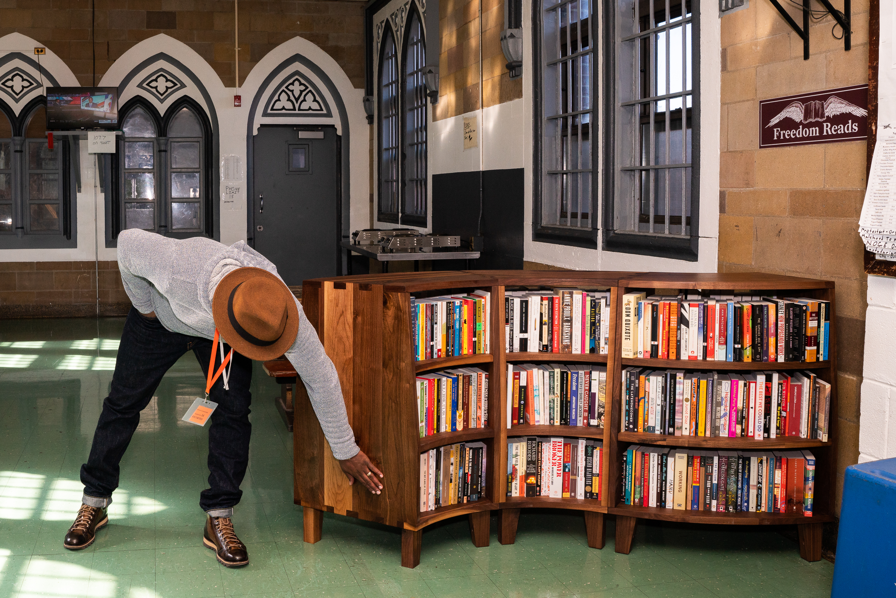A smuggled book changed his life. Now he’s built 500 prison libraries.