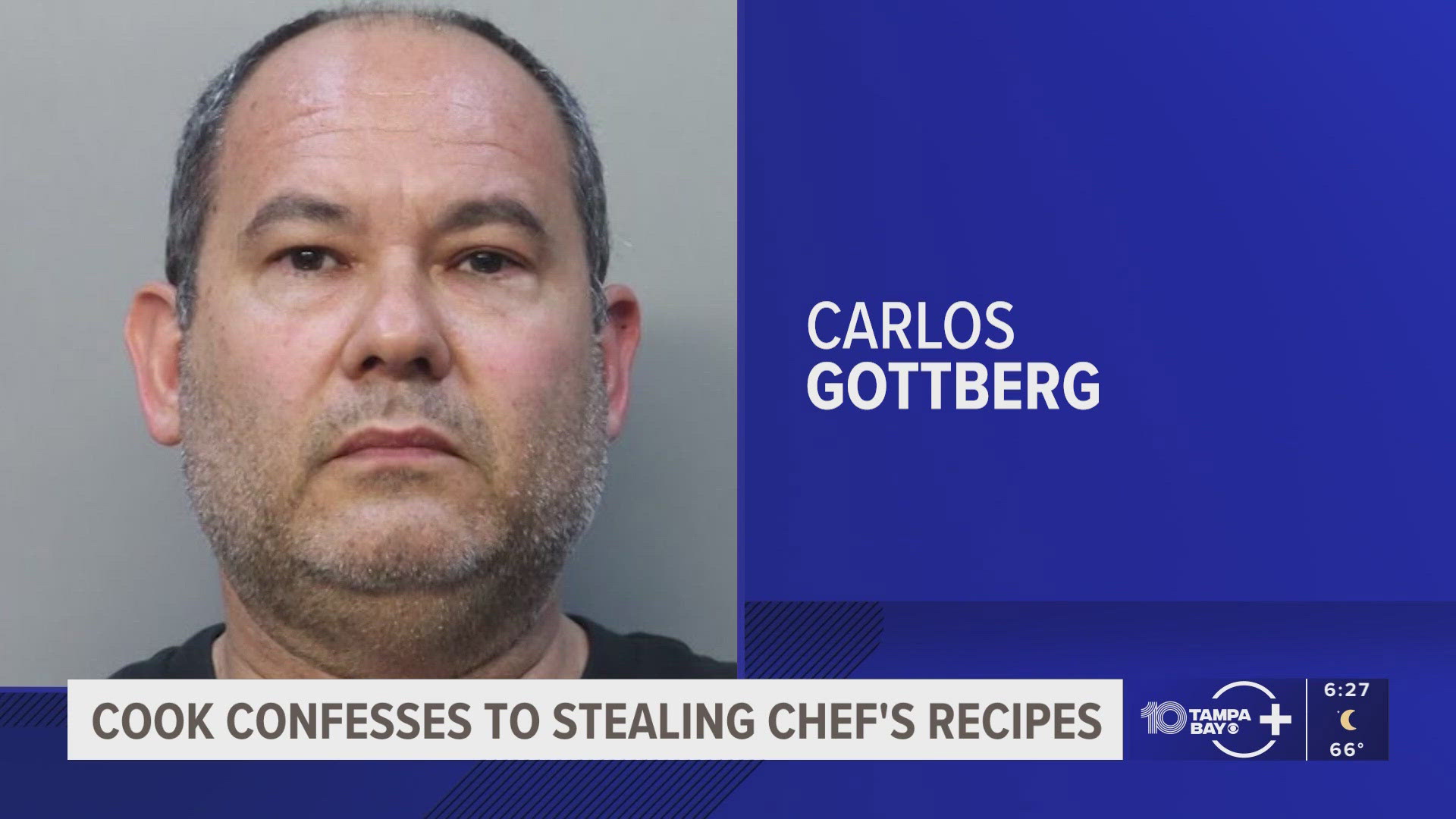 Florida line cook accused of stealing restaurant's secret recipes