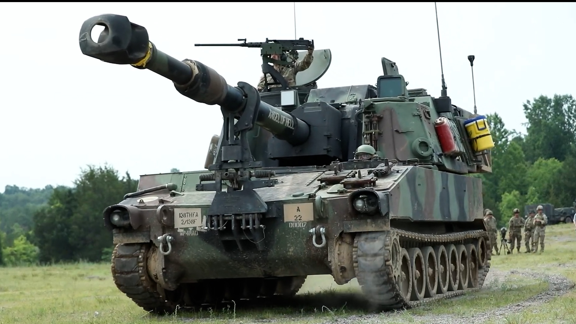 Field Artillery Brigade Performs Live-Fire Exercise