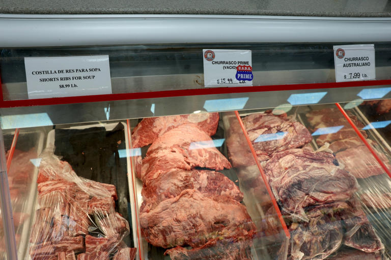 Inflation climbs to highest level since January, beef prices soar
