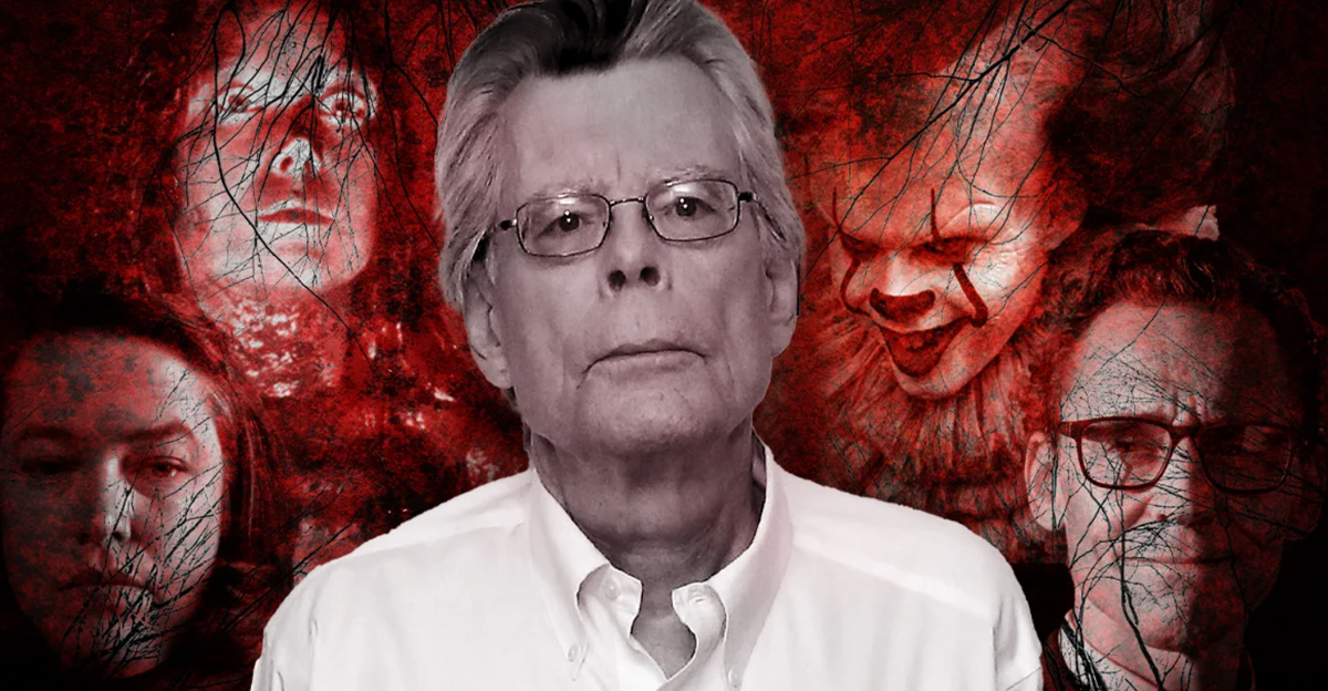 It doesn't take much to send Stephen King's mind to dark places.