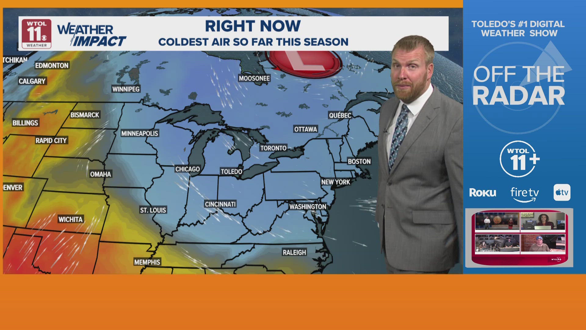 Bundle up for cool, mostly dry weekend ahead | WTOL 11 Weather